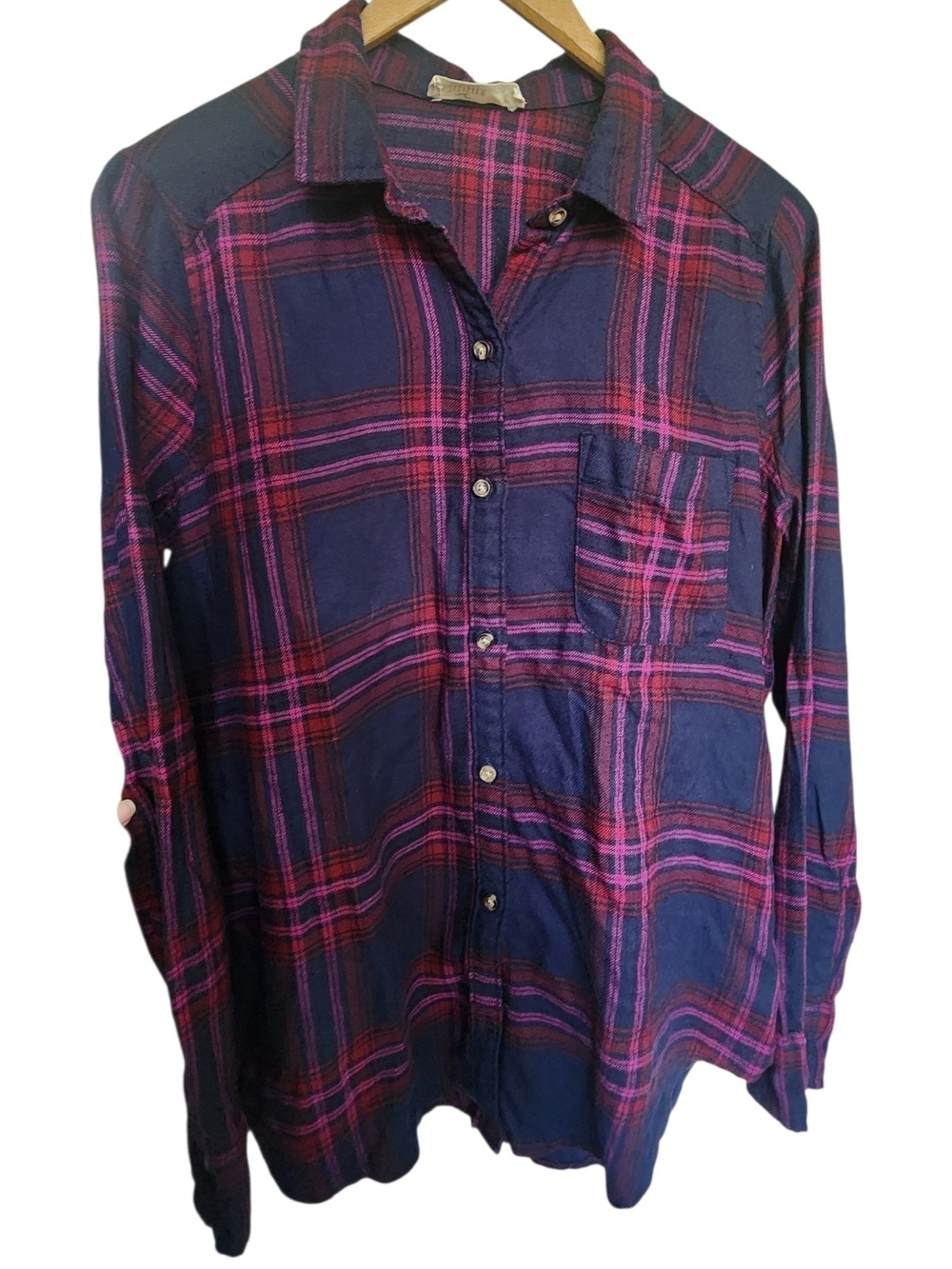 Hollister 90s Grunge Button Down Flannel S